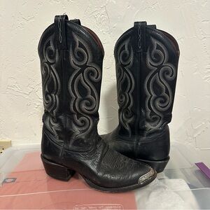 Vintage Made in the USA Tony Lama Cowboy Boots